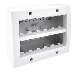 CONT.AUTO.RAL9016 IP40 S45 12(6+6)M - AVE 45Q412B