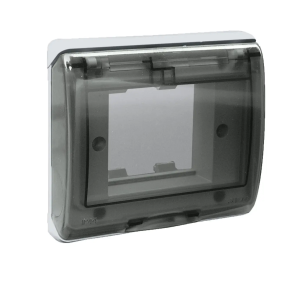 PLAC IP44 INC 2M.FIS.A VITE RAL7035 - AVE 45SPQ02