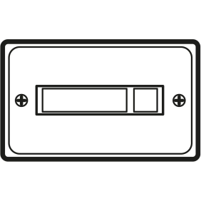 pulsanti - 1 pulsante illuminabile - BTicino 013