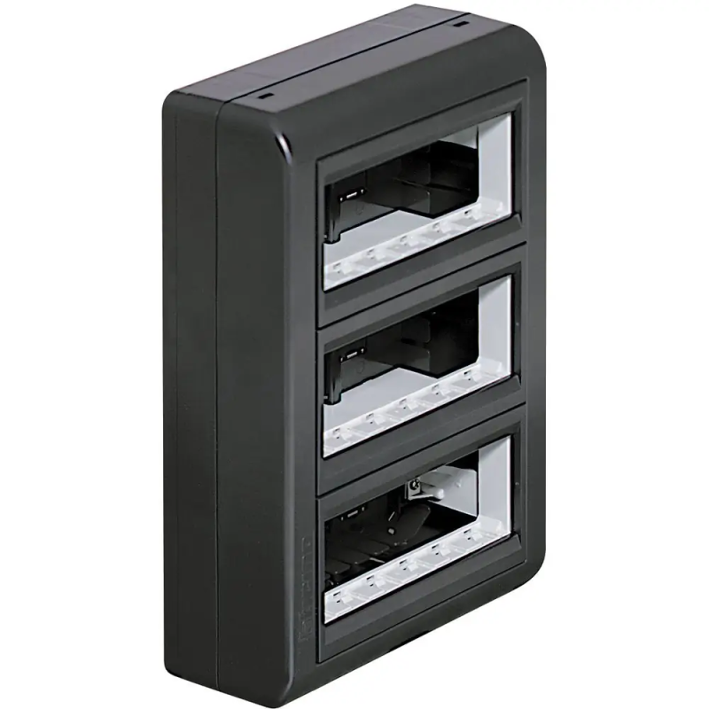 interlink - centr multif 18 moduli grigio - BTicino 150418GR