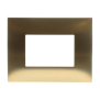 PLACCA 3 MOD. ORO SATINATO - ABB 2CSK0354CH