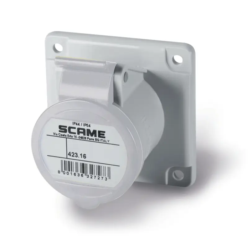 PRESA INCASSO 2P+T IP44/IP54 16A 3h - SCAME 423.16634