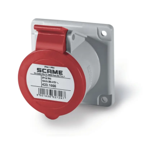 PRESA INCASSO 3P+T IP44/IP54 16A 6h - SCAME 423.1666/R