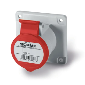 PRESA INCASSO 2P+T IP44/IP54 16A 9h - SCAME 423.1668