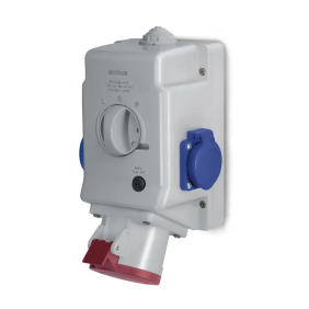 OPTIMA-COMBI C/INT. I/0/II 32A 3P+N+T - SCAME 513.3257-1FFR