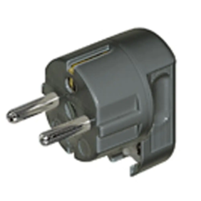 spine volanti - 2P+T 10/16A Shuko grigia - BTicino 2016NG