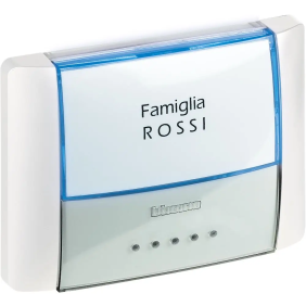 idrobox - pulsante targa IP55 bianco - BTicino 26108N