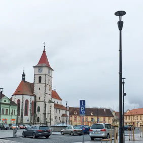 PALO CONICO C BASE 1480 H=6000MM GRAFITE - DISANO 42505700