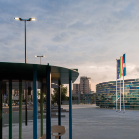 PALO ACCIAIO 1416 H=8800MM GREY9007 - DISANO 42675000