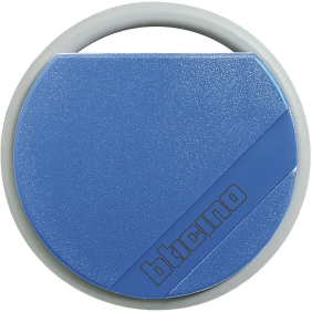 controllo accessi - chiave transponder blu - BTicino 348203