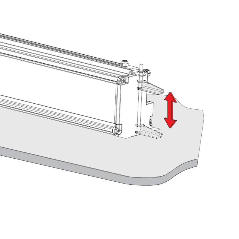 STAFFA INCASSO CONTROSOFF. 905 ZINCATA - DISANO 99801300