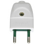 Spina 2P 10A S10 assiale bianco - Vimar 00200.B