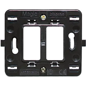 magic - supporto TT 2P scatola tonda - BTicino 500S/2A