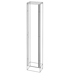 QDX 630L PAVIM MONT VR B400 H1600 - Gewiss GWD3050