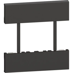 L.NOW - cover presa US-EU/US 3M nero - BTicino KG52