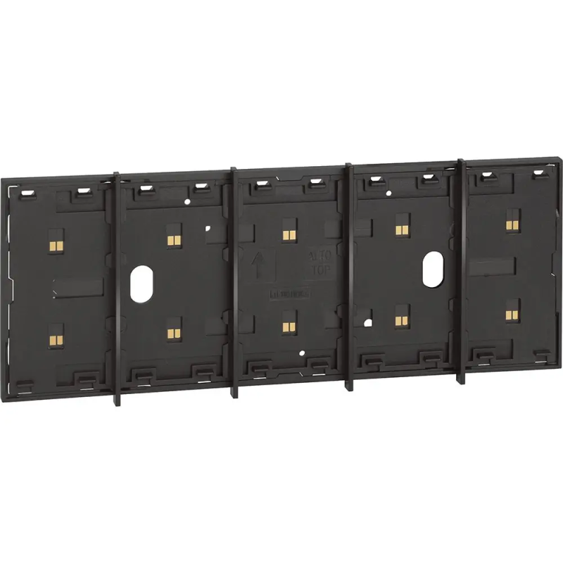 L.NOW - frame 4M+1 nero - BTicino KG8104P1