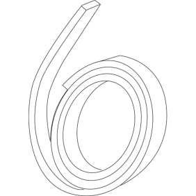 mas HDR - guarnizione per armadi 20m - BTicino 81875