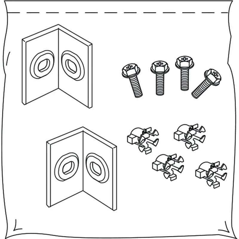 mas MD - set per affiancamento strutture - BTicino 82000A