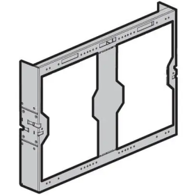Piastra Megatiker 630 rimovibile estraibile - BTicino 9003S/RE
