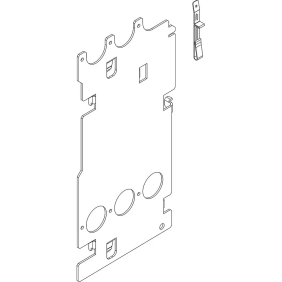 mas - piastra rimov estr M400-M630 MGT - BTicino 9004S/RE