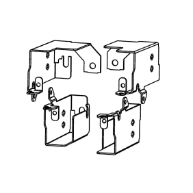 MAS - Angolari di fissaggio telaio Kit h700 - BTicino 90SA700