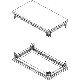 mas HDX - base testa pann ciechi 350x600mm - BTicino 91801/36C
