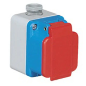 TAIS-MGN PR PAR 2P+T 16A 400V 1U IP44 - PALAZZOLI 471404