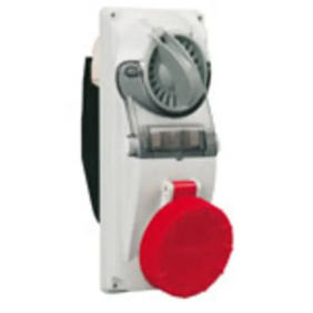 PRBLCF 2P+T 16A 380V 9H IP66/IP67 - PALAZZOLI 490129