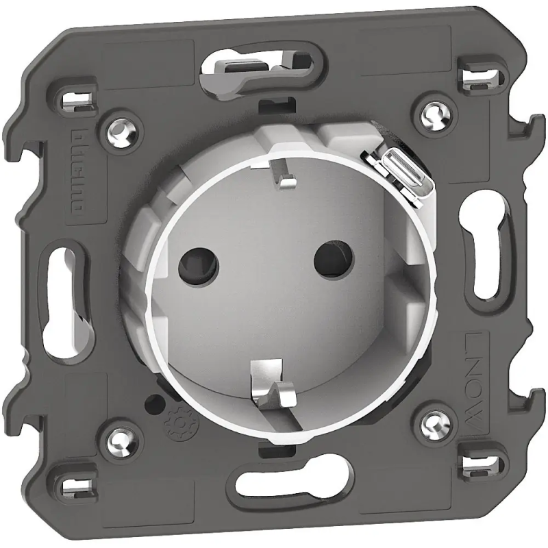 L.NOW-schuko + USB type C 1,5A bianco - BTicino KW4141USB