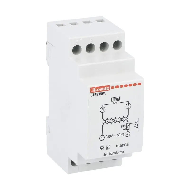 TRASF SUON/RONZ 15VA (230VAC/12VAC) - LOVATO CTRB15VA