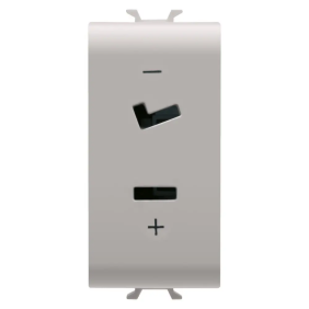 PRESA SELV 2P 6A 24V POLARIZZATA 1M BEI. - Gewiss GW13452