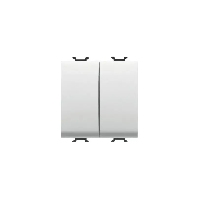 PULSANTE+DEVIATORE 2M 1P NA 16AX B.SAT - Gewiss GW15159F