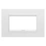 PLACCA LUX 4P BIANCO MONOCHROME - Gewiss GW16204YB