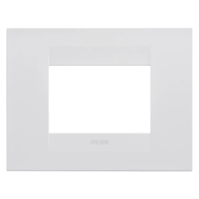 PLACCA GEO 3P BIANCO SATINATO - Gewiss GW16403VW