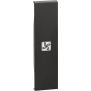L.NOW - cover comando ventola 1 mod. nera - BTicino KG01RN