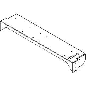 Piastra esecuzione fissa M6300 3P - BTicino 9533P12F