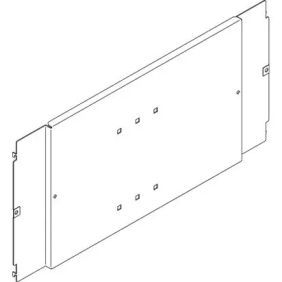 mas 400 - piastra MW630 l=600 - BTicino 9561PC/SW
