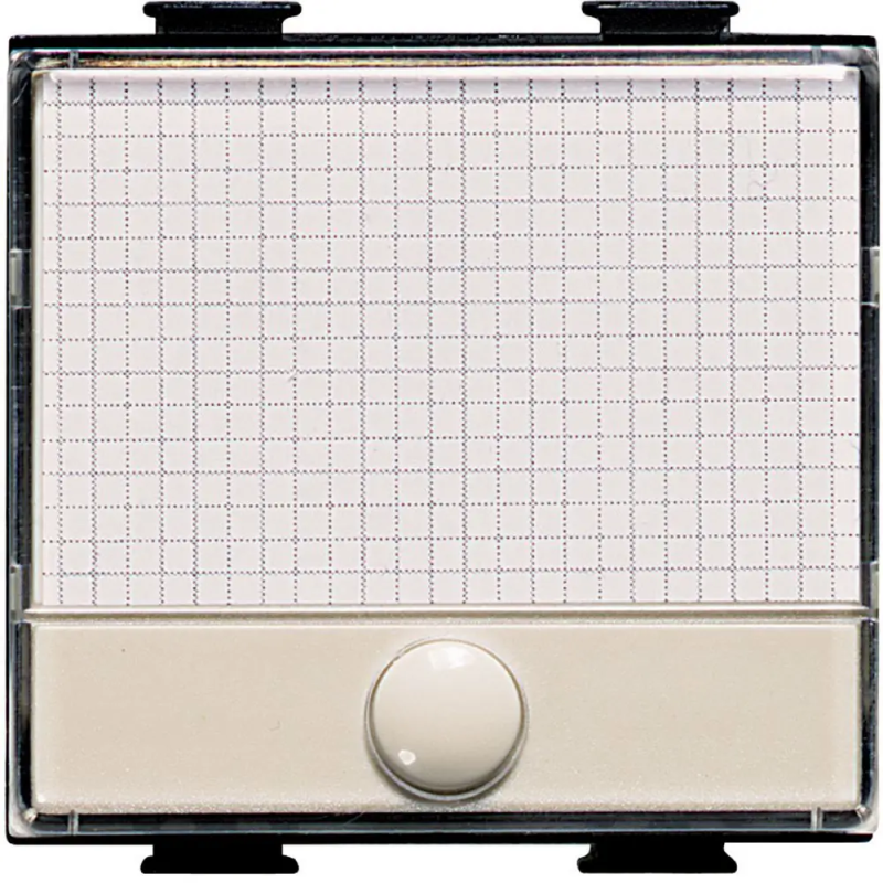 matix magic - pulsante targa portanome - BTicino A5008