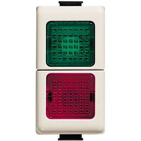 matix magic - portalampada rosso/verde - BTicino A5064V