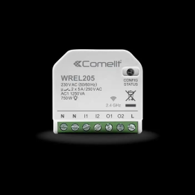 MODULO WI-FI GESTIONE LUCI 2 USCITE 5A - COMELIT WREL205