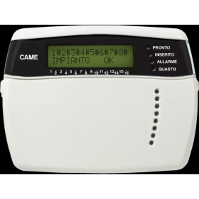 PXKD TASTIERA LCD DA PARETE - CAME 846CA-0010