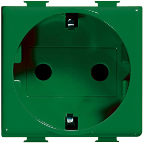 matix magic - presa schuko 2P+T verde - BTicino A5440X2V