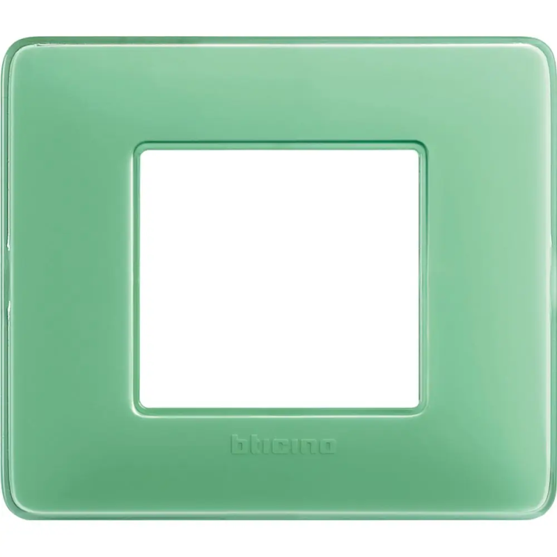matix - placca 2p colors te verde - BTicino AM4802CVC