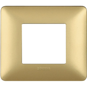 matix - placca 2p gold - BTicino AM4802MGL