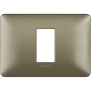 matix - placca modulo 503 1p titanium - BTicino AM4803M1MTA