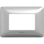 matix - placca 3p silver - BTicino AM4803MSL