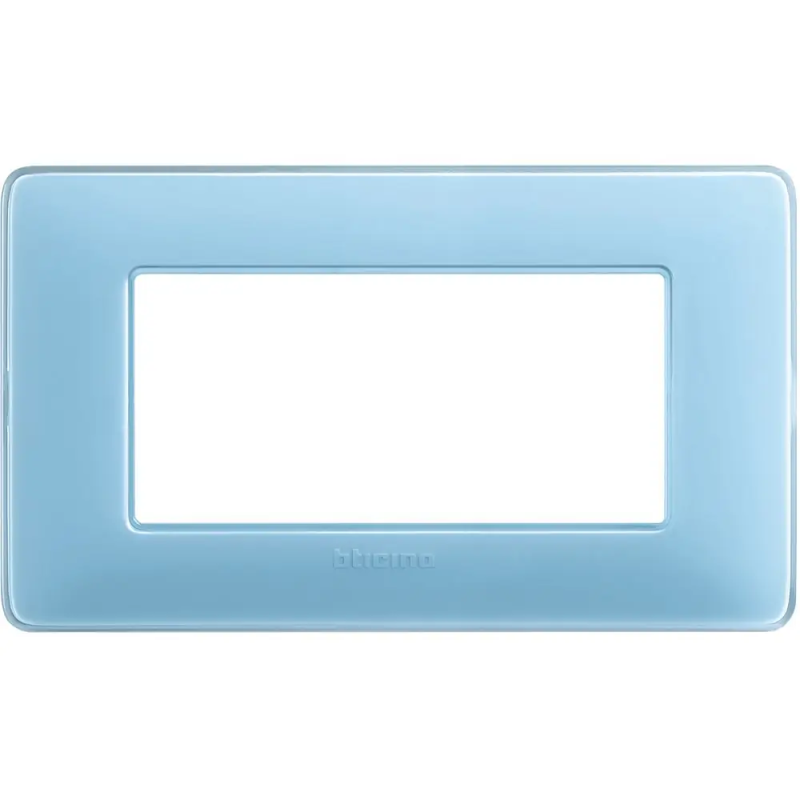 matix - placca 4p colors turchese - BTicino AM4804CAR