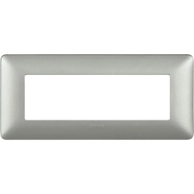 matix - placca 6p silver - BTicino AM4806MSL