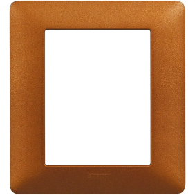 matix - placca 3+3p rosso terra - BTicino AM4826TRT