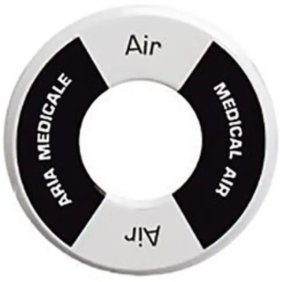 Testaletto - Ident AFNOR aria - BTicino BH00108